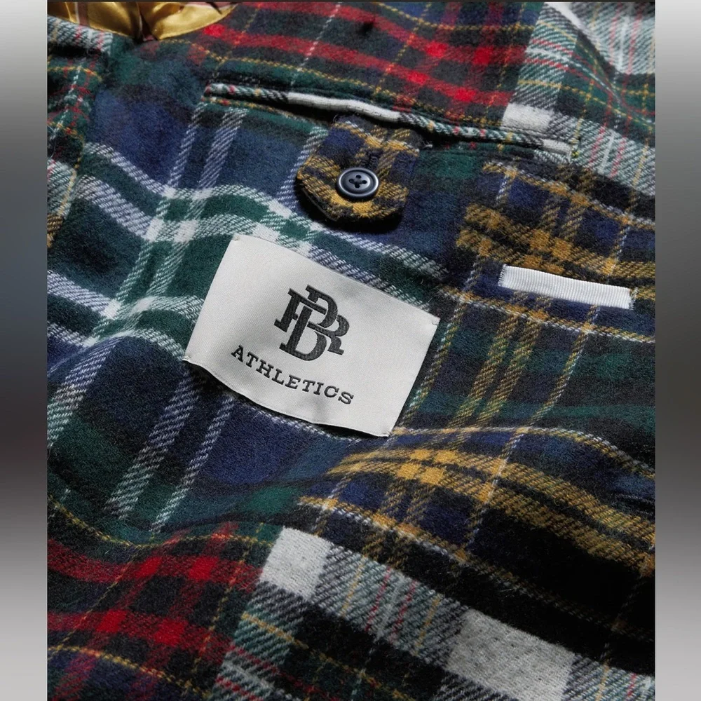 BR ATHLETICS PATCHWORK BLAZER NWT - Picture 3 of 5